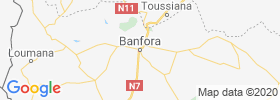 Banfora map